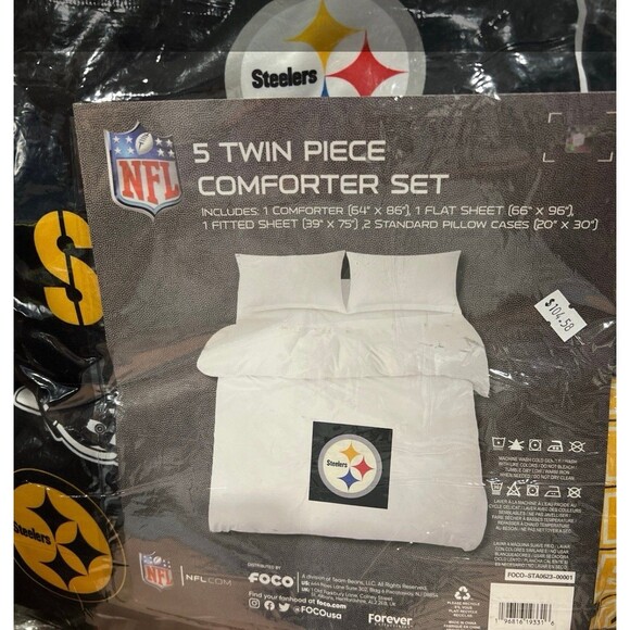 Pittsburgh Steelers NFL Team Bed In A Bag - Size: Twin - Picture 1 of 3